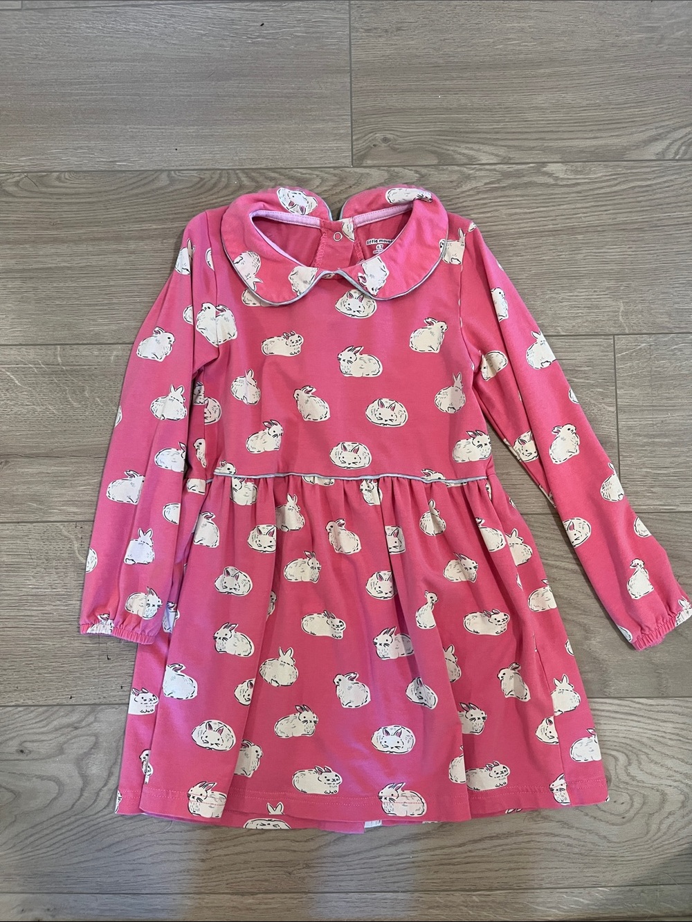 Little Maven Bunny Print Dress